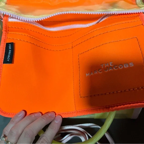 Marc Jacobs Yellow and Orange Tote Bag - Picture 3 of 12